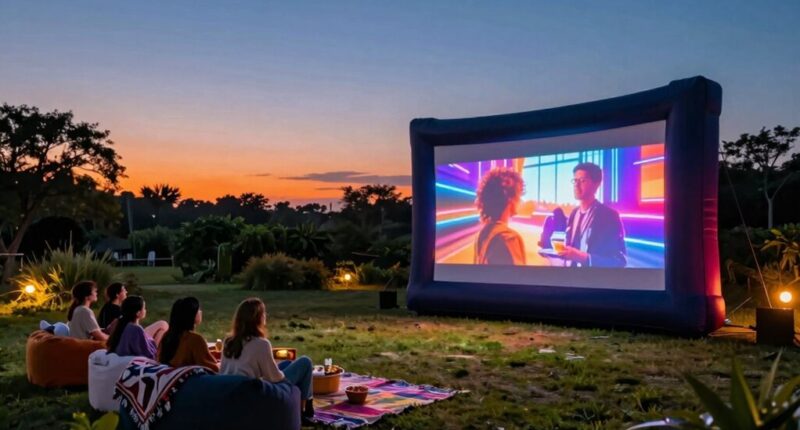 top inflatable outdoor screens
