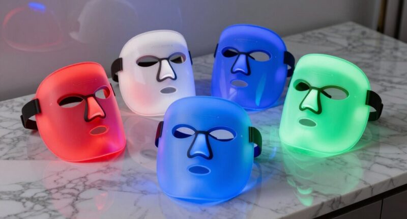 top led face masks