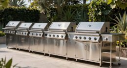 top luxury stainless grills