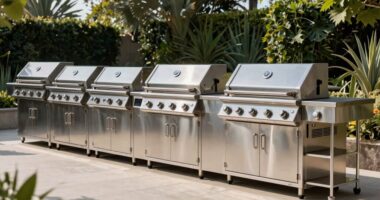 top luxury stainless grills