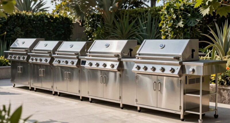 top luxury stainless grills