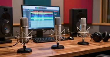 top premium podcast microphones
