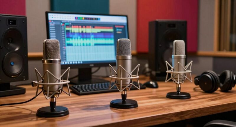 top premium podcast microphones