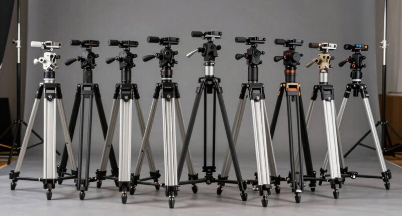top professional fluid head tripods