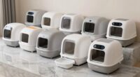 top self cleaning litter boxes