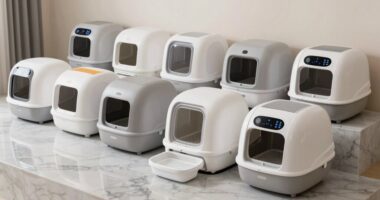 top self cleaning litter boxes