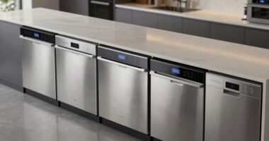 top stainless steel dishwashers