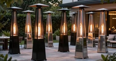 top tall propane heaters