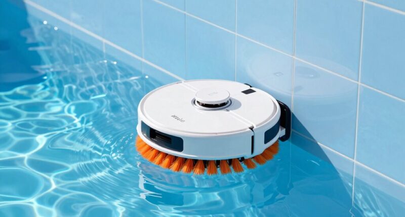 top wall climbing robotic cleaners