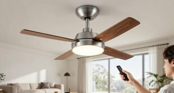 8 Best Luxury Ceiling Fans With Energy-Saving Motors in 2026