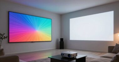 choosing between laser and projector