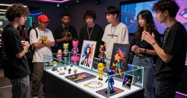 crypto collectors community displays