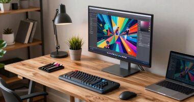 desk upgrade boosts productivity