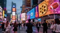 entertainment enhances brand visibility