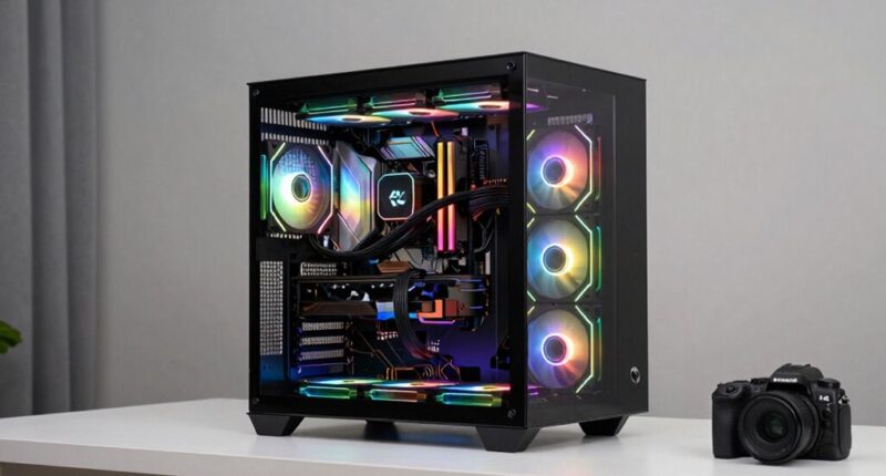 future focused gaming setup