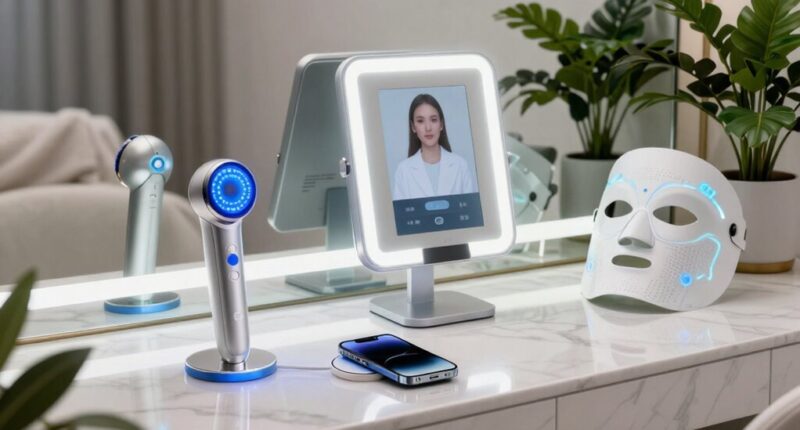high tech luxury beauty routines