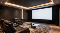 luxury home theater setup