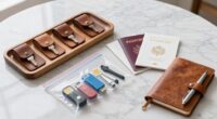 organize backup and travel items