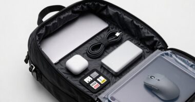 organized premium tech packing