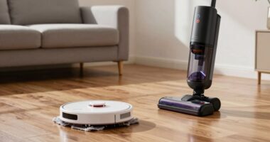 robot mop versus combo