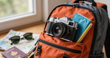 travel camera packing strategy