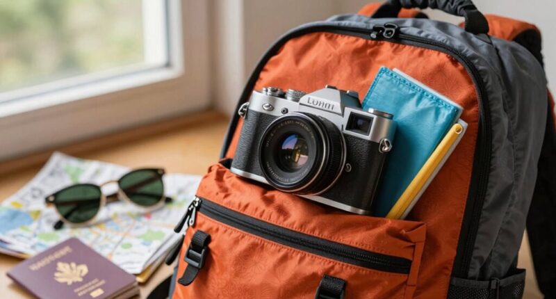 travel camera packing strategy