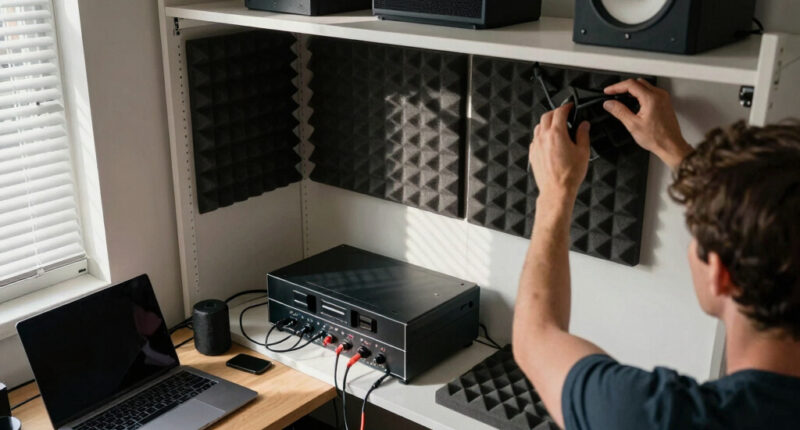 Acoustic Dampening, Placement, and the “Rig in the Closet” Setup