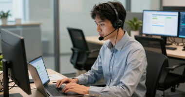 Customer service + BPO. The operational-scale displacement.