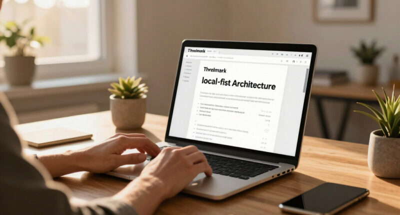 Disk Is the Contract: Inside Threlmark’s Local-First Architecture