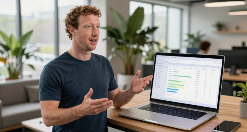 Mark Zuckerberg Tells Staff That AI Agents Haven't Progressed Enough