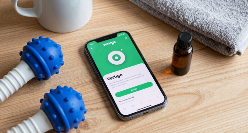 Vertigo relief app