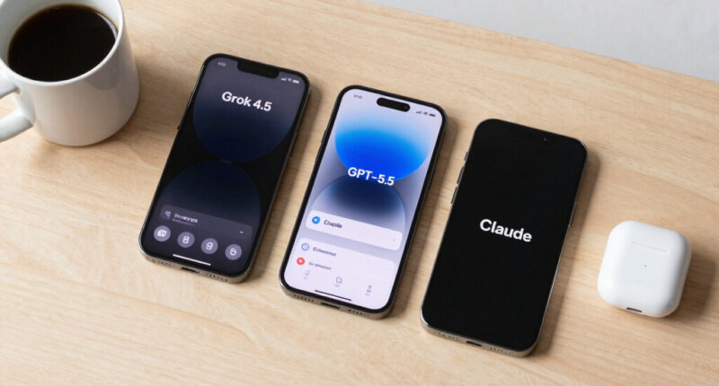 We Made Grok 4.5, GPT-5.5, And Claude Build The Same Apps