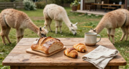 Real Llamas Accompany Mama Llama Bakery’s Collab With Cafe Lola