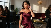 The Burgundy Gown That Became A Fashion Signal At The 2026 BET Awards