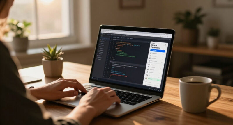 From Idea To Retirement Countdown: Building With An AI Coding Agent