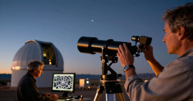 How A Held-Light Look Creates Tension In “OORT — Comet Vigil For P/2043 K1 Vesper”