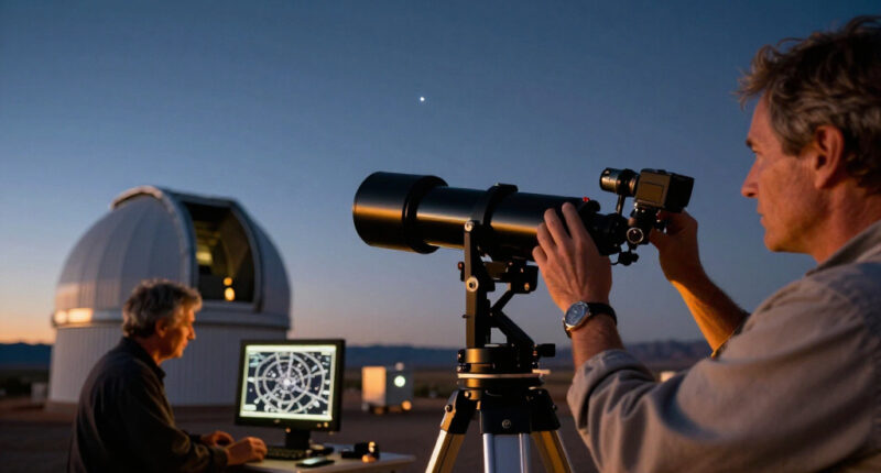 How A Held-Light Look Creates Tension In “OORT — Comet Vigil For P/2043 K1 Vesper”